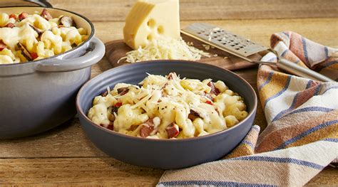 Sausage Pasta with Cider Swiss Cheese Sauce Recipe | Wisconsin Cheese