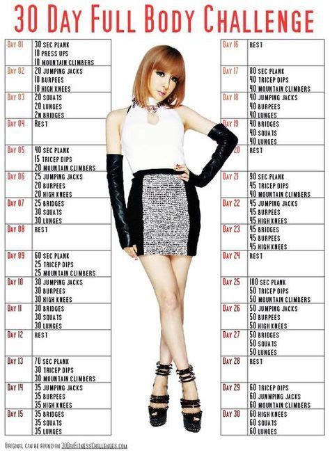 30 Days of Kpop | Full body workout plan, Kpop workout, Body workout plan