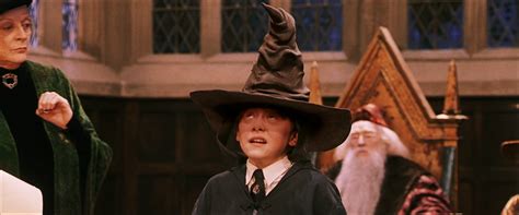 Image - Ron And The Sorting Hat.png - Harry Potter Wiki