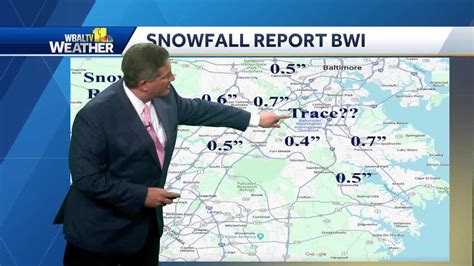 Weather Talk: First snow hits Maryland