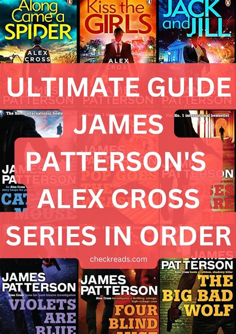 James Patterson Alex Cross Series In Order (31 and Counting Series ...