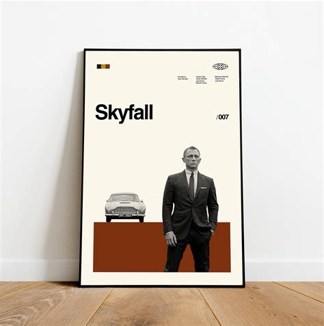 James Bond: Skyfall Movie Poster - Minimlaist Art Designed & Sold By ...