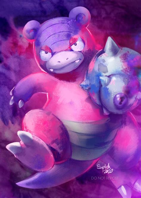 Galarian Slowbro by Siplick on DeviantArt | Pokemon galar, Galarian ...