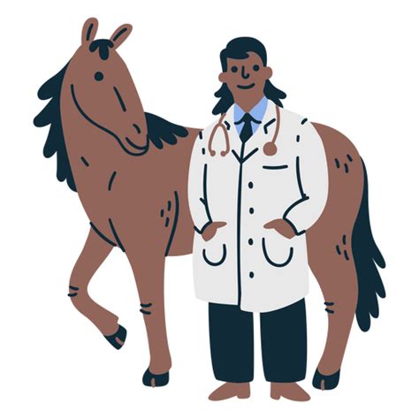 Veterinarian Horse Animal Health People PNG & SVG Design For T-Shirts