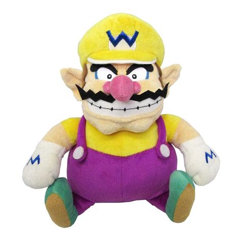 Sanei Super Mario All Star Collection AC08 Wario Plush, Small