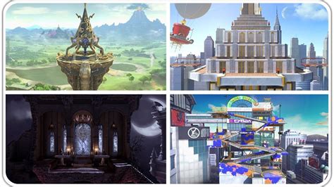 Super Smash Bros. Ultimate - All New Stages - YouTube