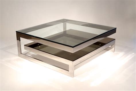 Square Glass Coffee Table - Foter