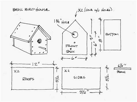 Robin Bird Houses Plans Free Lovely Robin Bird House Plans Simple Bird House Plans Simple | Bird ...