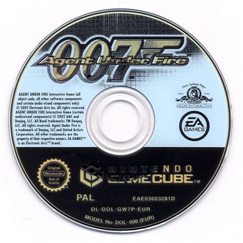 007: Agent Under Fire (2002) GameCube box cover art - MobyGames