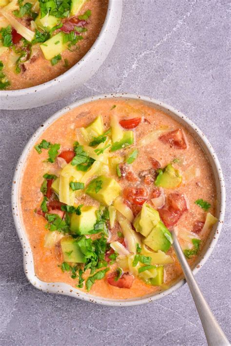 Creamy Keto Taco Soup (6 Ingredients!) - The Big Man's World