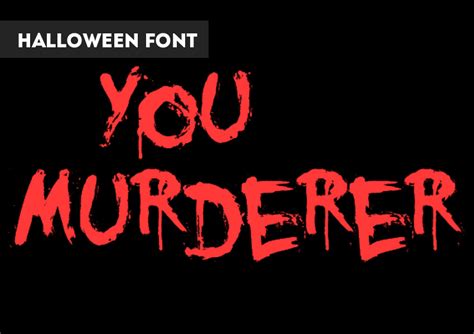 (FREE) Spooky Halloween Font Types | Halloween fonts, Halloween text ...