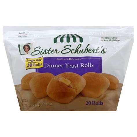 Sister Schubert's Dinner Yeast Rolls, 20 count, 30 oz - Walmart.com ...