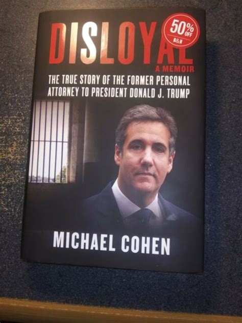 Disloyal: A Memoir By Michael Cohen (2020, Hardcover) for sale online | eBay