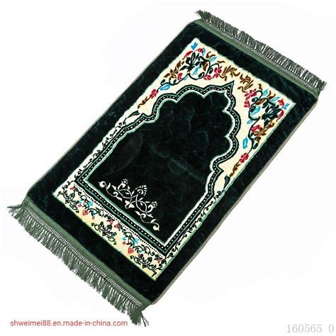 China High Quality Wholesale Thick Prayer Mats Catholic Sofot Prayer Rug Floral Muslim Prayer ...