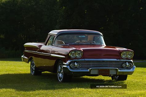 1958 Chevrolet Custom " El Nomado " One Of A Kind El Camino Show Winner