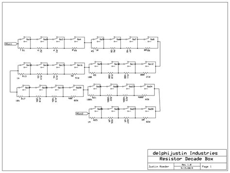 DIY Resistor Decade Box - Delphijustin industries