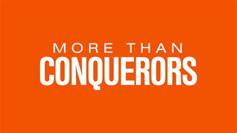 More Than Conquerors Series on Behance