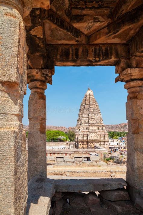 Hampi Vijayanagara Empire Monuments, India Stock Photo - Image of ancient, landscape: 183621048