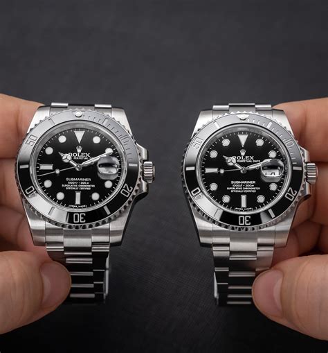 [Genuine vs Fake] Rolex Submariner Comparison : r/Watches