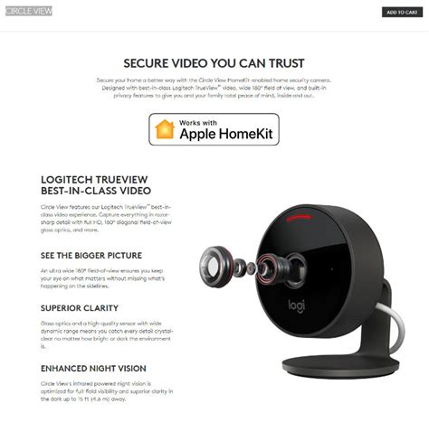 New Logitech Circle View camera leaked - Geeky Gadgets