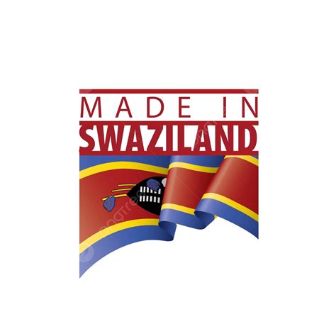 Vector Illustration Of Swaziland Flag Against A White Background Vector, Celebration, Continent ...