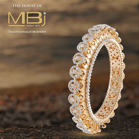 Retains lots of charm. #thehouseofMBj | Gold bangles design, Bangles jewelry designs, Jewelry ...