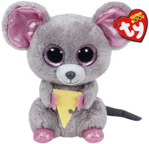 Ty Beanie Boos Squeaker Plush Mouse, 8 in - Kroger