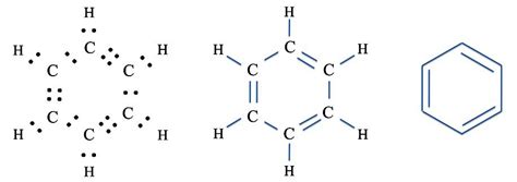 What is a electron dot structure of benzene? - Brainly.in