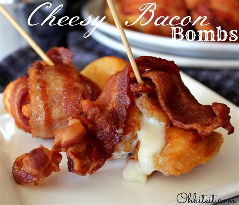 ~Cheesy Bacon Bombs! | Oh Bite It