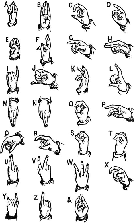 The one-handed sign language alphabet. in 2022 | Gang signs, Gang ...