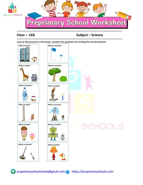 Science Worksheets Sorting Worksheets Kindergarten Primary - Etsy - Worksheets Library