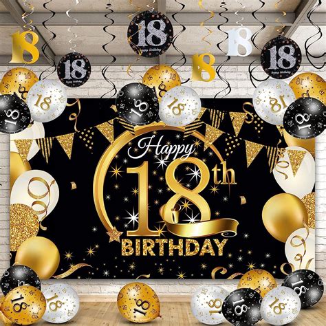 18th Birthday Bash 18th birthday decorations for a festive milestone