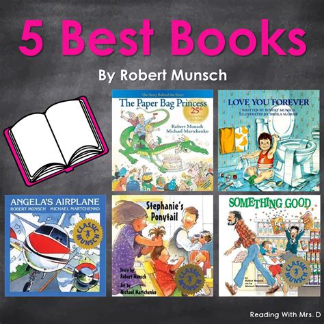 Reading with Mrs. D: 5 Best books by Robert Munsch