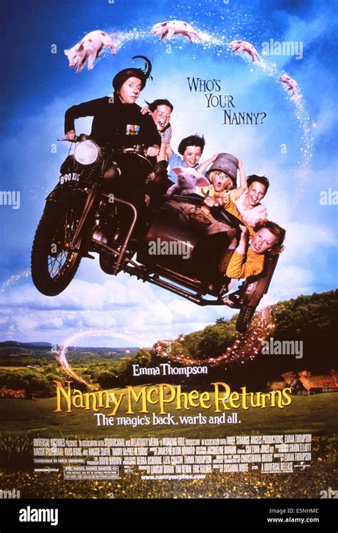 NANNY MCPHEE RETURNS, (aka NANNY MCPHEE AND THE BIG BANG), poster, from ...