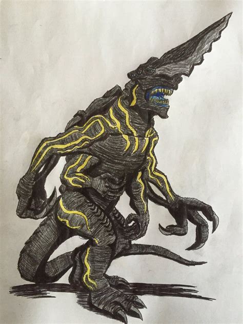 Knifehead by https://www.deviantart.com/bozzerkazooers on @DeviantArt | Pacific rim kaiju ...