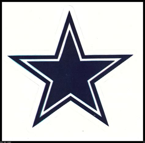 Dallas Cowboys Logo Decals