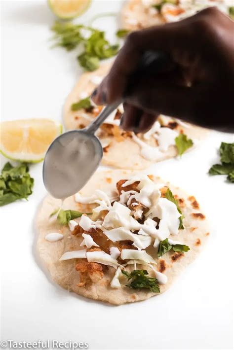 Crispy Coconut Fish Tacos with Lime Mayo - Tasteeful Recipes