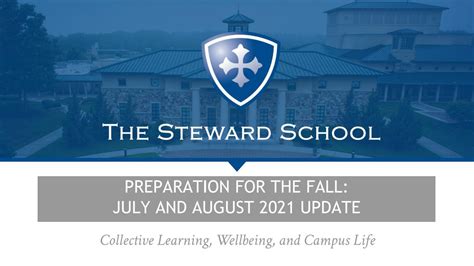 Preparation for the Fall: July and August 2021 Update by The Steward School - Issuu