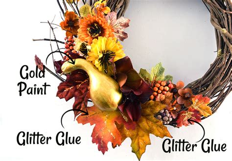 DIY Thanksgiving Wreath Craft Ideas | Gina Tepper