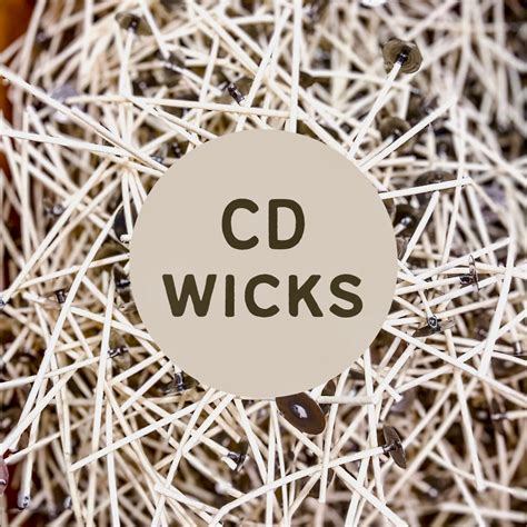 Pre Tabbed 6" CD Wicks | Ci Candles Supply – Central Illinois Candle Supply