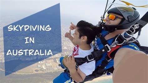 Skydiving in Australia - Wollongong Beach (Sydney) | Tandem Skydive | Proud Indian - YouTube