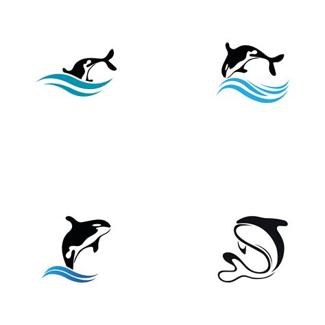 Orca Logo Vector Illustration On Trendy Design. 17722681 Vector Art at Vecteezy