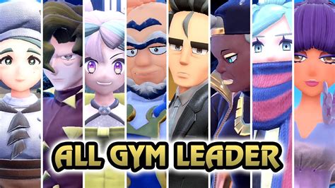 Pokémon Scarlet & Violet - All Gym Leader Battles - YouTube