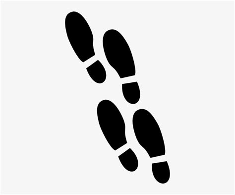 Footsteps Drawing Sneaker - Shoe Prints Clip Art PNG Image ...