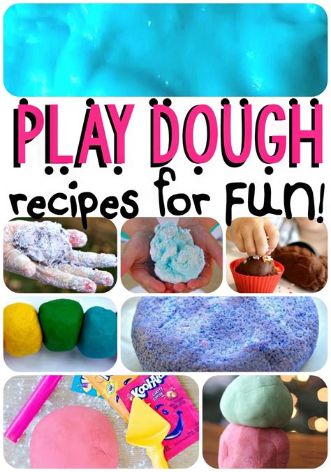 Play Dough Recipes For Fun