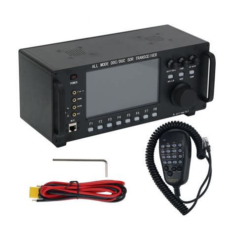 HamGeek Wolf SDR 20W 0-750MHz Wolf all Mode DDC/DUC Transceiver Mobile Radio w/ 7 Inch Touch ...