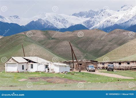 Mountains in Kyrgyzstan District of Naryn Editorial Stock Photo - Image of trek, naryn: 109589853