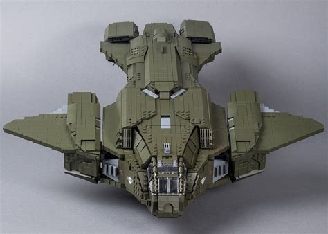 D77H-TCI Pelican (from "Halo 3") | Lego halo, Lego design, Lego ship