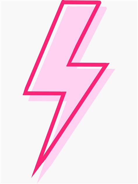 "pink and red lightning bolt" Sticker for Sale by flinning | Preppy wallpaper, Iphone wallpaper ...