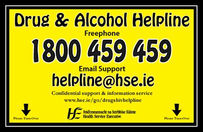 HSE.ie - Drugs/HIV Helpline